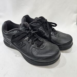New Balance Womens Walking DSL-2 Lace Up Sneaker Size 8 Black Comfort Casual